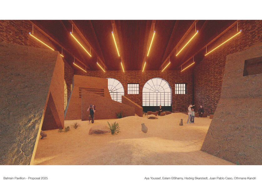 Bahrain Pavilion - Visual Bahrain Pavilion - Visual