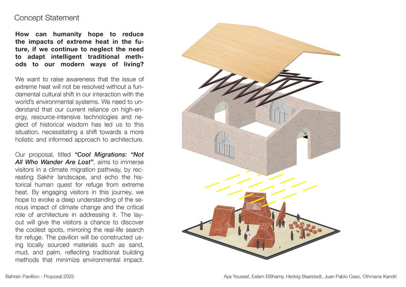 Bahrain Pavilion - Concept Bahrain Pavilion - Concept